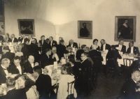 AIPC, Banquet à l'Académie des Beaux-Arts, Congrès de Liège 1948