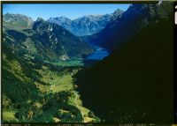 Richisau with Klöntalersee, view to the east (E)