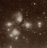 Nebula in the Pleiades