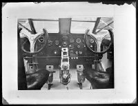 Cockpit of a BFW M 20a, Bayrische Flugwerke or also Messerschmitt