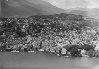 Lugano, Centro, Parco Civico, Lago di Lugano, view to northwest (NW)