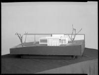 Architectural model of a residential house