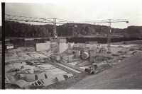 Bannwil, BKW hydropower plant under construction