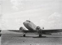 Douglas DC-2-115-D, HB-ISI on the ground in Dübendorf