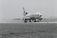 McDonnell Douglas DC-10-30 of Swissair landing in Zurich-Kloten