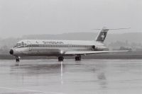 McDonnell Douglas DC-9-51, HB-ISM "Wettingen" on the ground in Zurich-Kloten