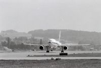 Airbus A310-221, HB-IPC "Schwyz" on take-off from Zurich-Kloten