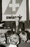 Swissair Cabin Crew Day with Messrs. Loepfe, Goetz and Winiger