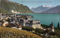 Montreux, Le Montreux-Palace & Dents du Midi