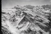 Monte Rosa, Findel glacier, Lyskamm, Breithorn, Zwillinge v. N. from 4000 m