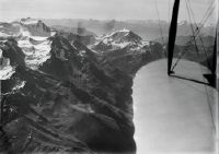 Grand Combin, Glacier de Boveri, Mont Velan v. N. from 5000 m