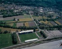 Vaduz (FL), sports facility on the Rhine