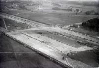 Kloten, airfield, construction of runway 28