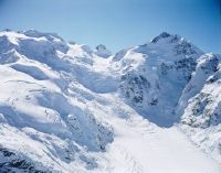 Piz Bernina, Morteratsch glacier