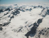 Silvretta glacier, Piz Buin, view to east-southeast (ESE)