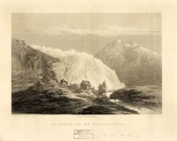 The lower end of the Gorner Glacier
