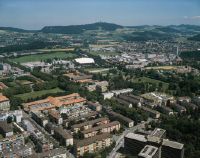 Bern, Spitalacker, Allmend, Galgenfeld, view to the east (E)