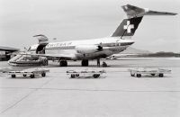 McDonnell Douglas DC-9-33 F Freighter, HB-IFW "Payerne" with open cargo door at Zurich-Kloten