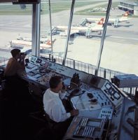 Control tower at Zurich-Kloten airport