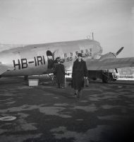 Douglas DC-3-216, HB-IRI on the ground in Dübendorf