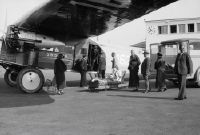 Patient transport with Fokker F.VII b-3m, CH-162 (HB-LBQ) in Dübendorf