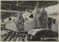 Junkers F 13 in a maintenance hangar