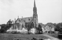 Roman Catholic Parish Church of the Sacred Heart of Jesus Uster, demolition for new building of the present St. Andrew's Church