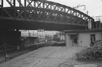 Canton ZH, Zurich, SBB depot, Feldstrasse, bridge, turntable
