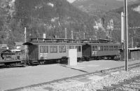 Meiringen, Brünigbahn, two ex B3 from 1888