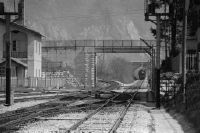 Ponte nelli Alpi, steam locomotives 743 + 740