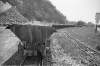 Koblach, flat car of the IRR service line