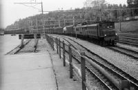 Bern-Weyermannshaus, SBB freight train with Ae 3/6' No. 10670 + BLS Ae 6/8 No. 206