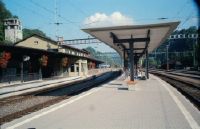 Canton LU, Wolhusen, railroad station, platform according to new standard