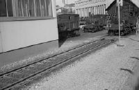 Emmen, Eisenwerk von Moos Works steam locomotives E 3/3 No. 3, No. 6, No. 7