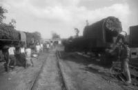 Madurai, IR meter gauge circle segment depot, steam locomotive demolition