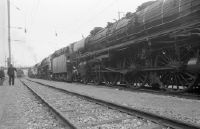 Basel, locomotive parade, DB/DR class 01 express steam locomotive