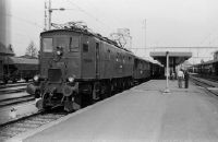 Herzogenbuchsee, station, bogie locomotive SBB 4/7 No. 12504