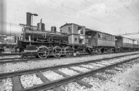 Le Bouveret, "Rive-Bleue-Express" with steam locomotive E 3/3 No. 2 "Hansli", for the occasion "A tout vapeur 91".