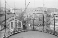 Lucerne, gasometer before demolition