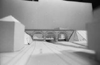 Rüti, SBB competition for demolition bridge 1858: Models
