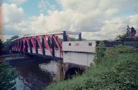 England, Barton-upon-Irwell, Manchester Ship Canal, Barton Swing Aqueduct, south side