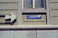 Zurich, street names with "mill"