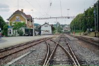 Winterthur-Töss, train station and surroundings