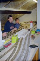 Winterthur, SBB model railroad, Arias employees