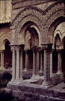 Monreale, Sicily, cloister, fountain corner