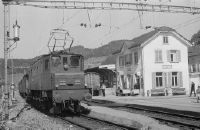 Bäretswil, Ae 3/6 10633 (general cargo train?)