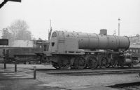 Winterthur, SBB depot, boiler C 5/6 1965 and Be 6/8