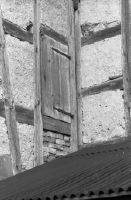 Kleinandelfingen, Niedergasse 11, N side, window detail