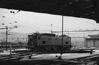 Zurich, SBB depot F, Ae 3/6II 10413 on turntable