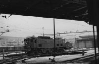Zurich, SBB depot F, Ae 3/6II 10422+10413, turntable